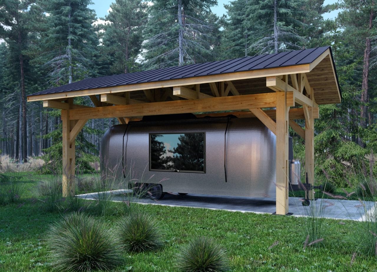 heavy timber carport kit review,should I buy a heavy timber carport kit,heavy timber carport kit pros cons,EcoHouseMart carport kit honest,best heavy timber carport for RV,heavy timber carport vs steel carport unboxing and complete package contents