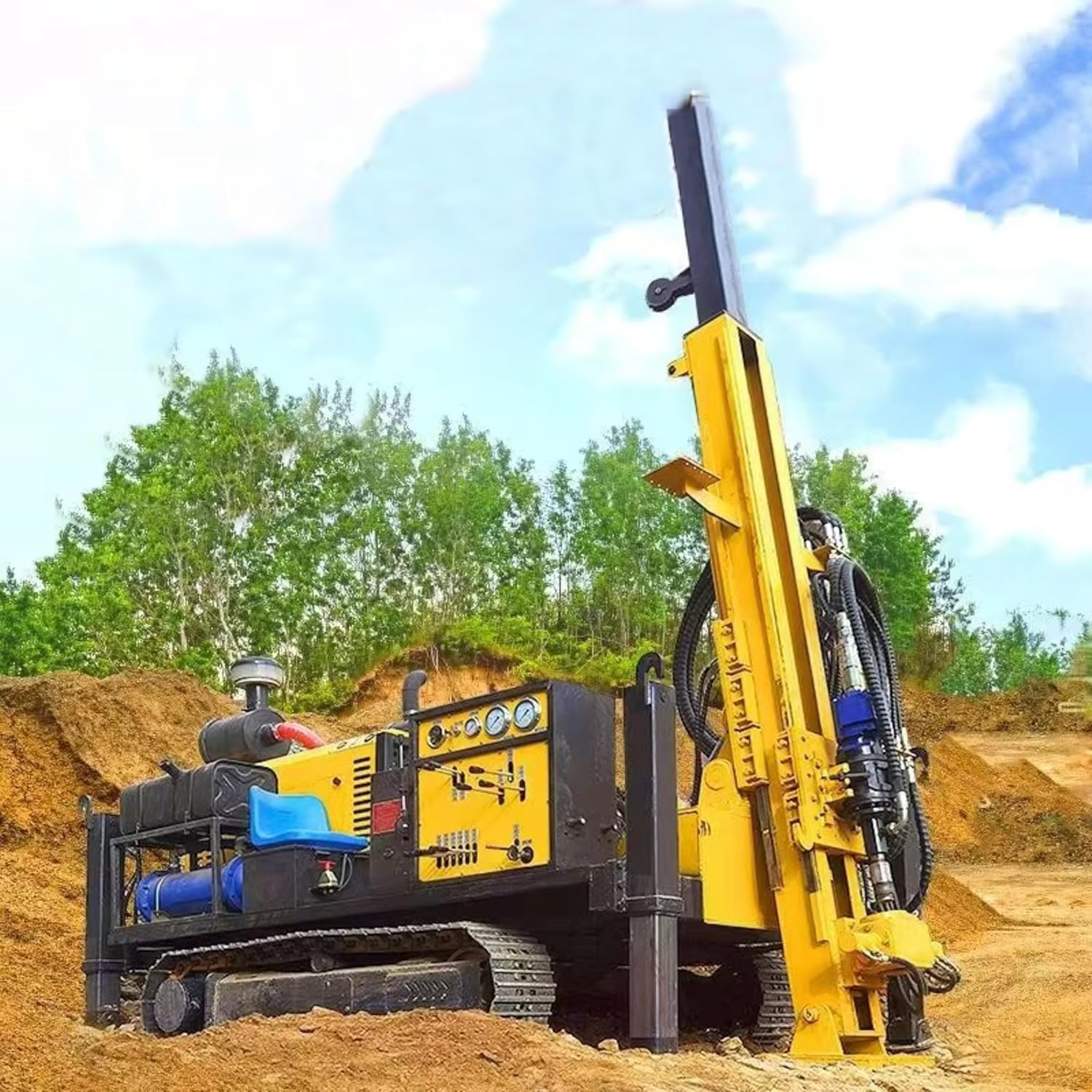 Step-by-step guide for hydraulic borehole drilling rig review,best tracked drilling rig for sale,deep groundwater well drilling machine pros cons,crawler water well rig vs trailer mounted,should I buy a portable borehole drilling rig,commercial irrigation well drilling equipment worth buying - complete tutorial