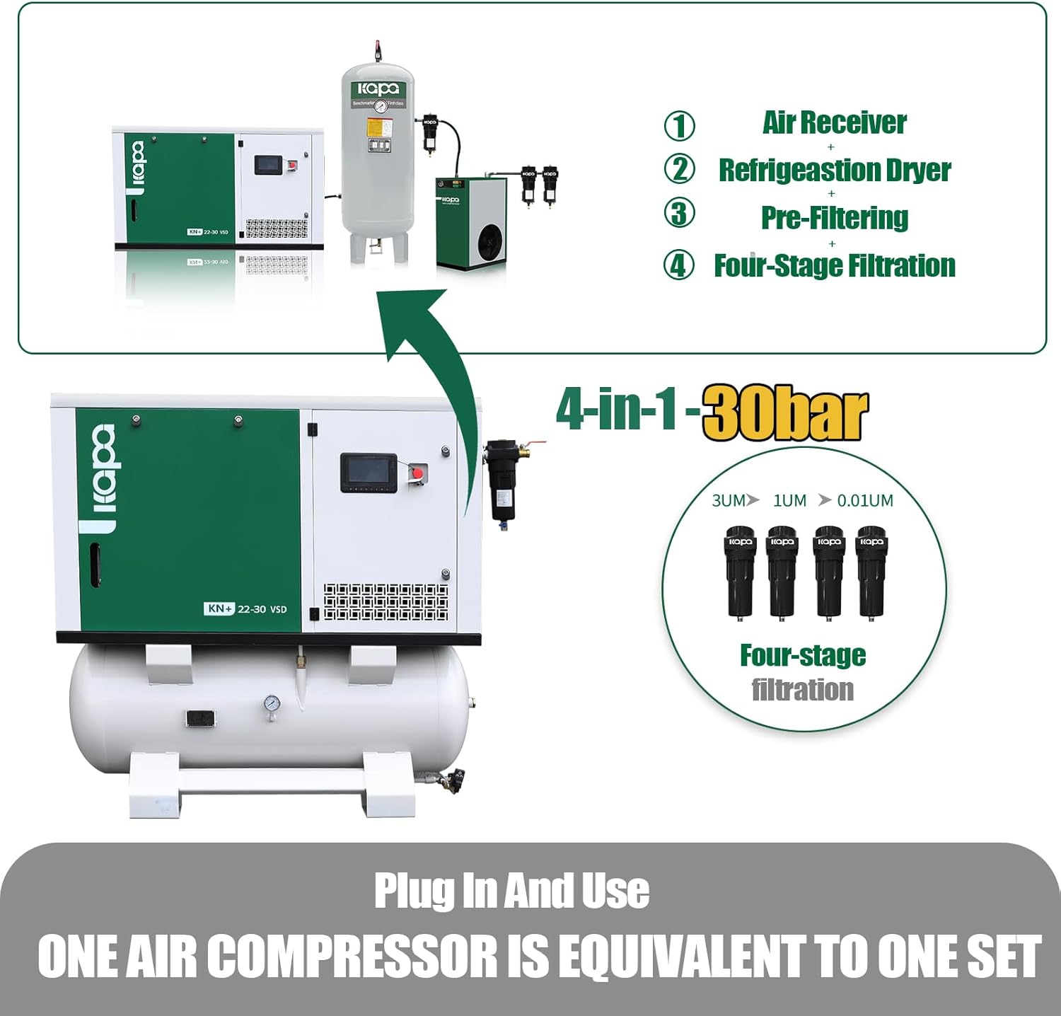 Step-by-step guide for kapa 30hp rotary screw air compressor review,kapa 30hp air compressor pros cons,buy kapa 30hp rotary screw air compressor,kapa 30hp vs ingersoll rand,kapa air compressor worth buying,best 30hp rotary screw air compressor - complete tutorial