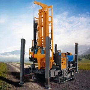 Image 1 of mobile borehole drilling machine