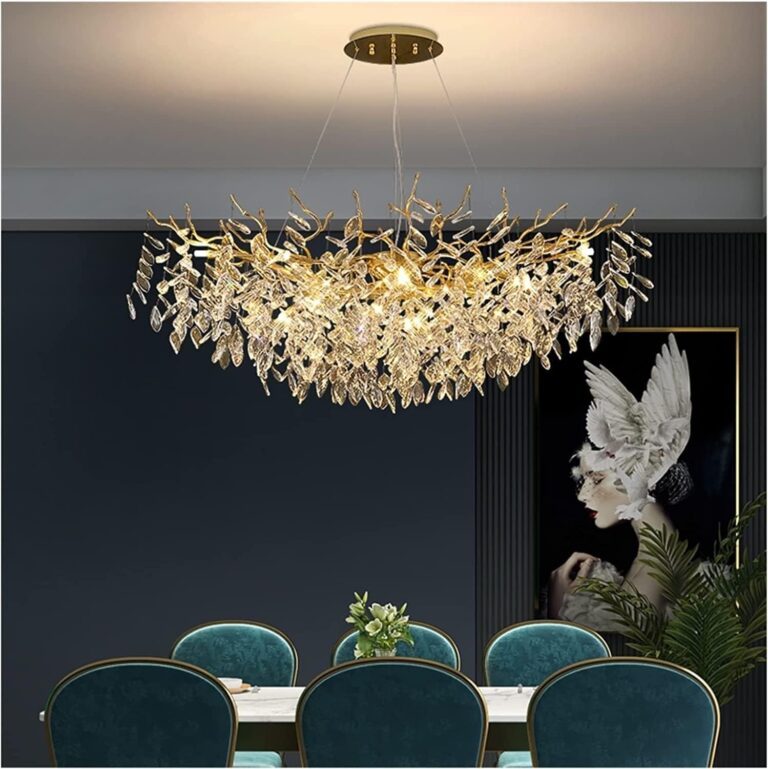 Image 1 of modern gold crystal chandelier
