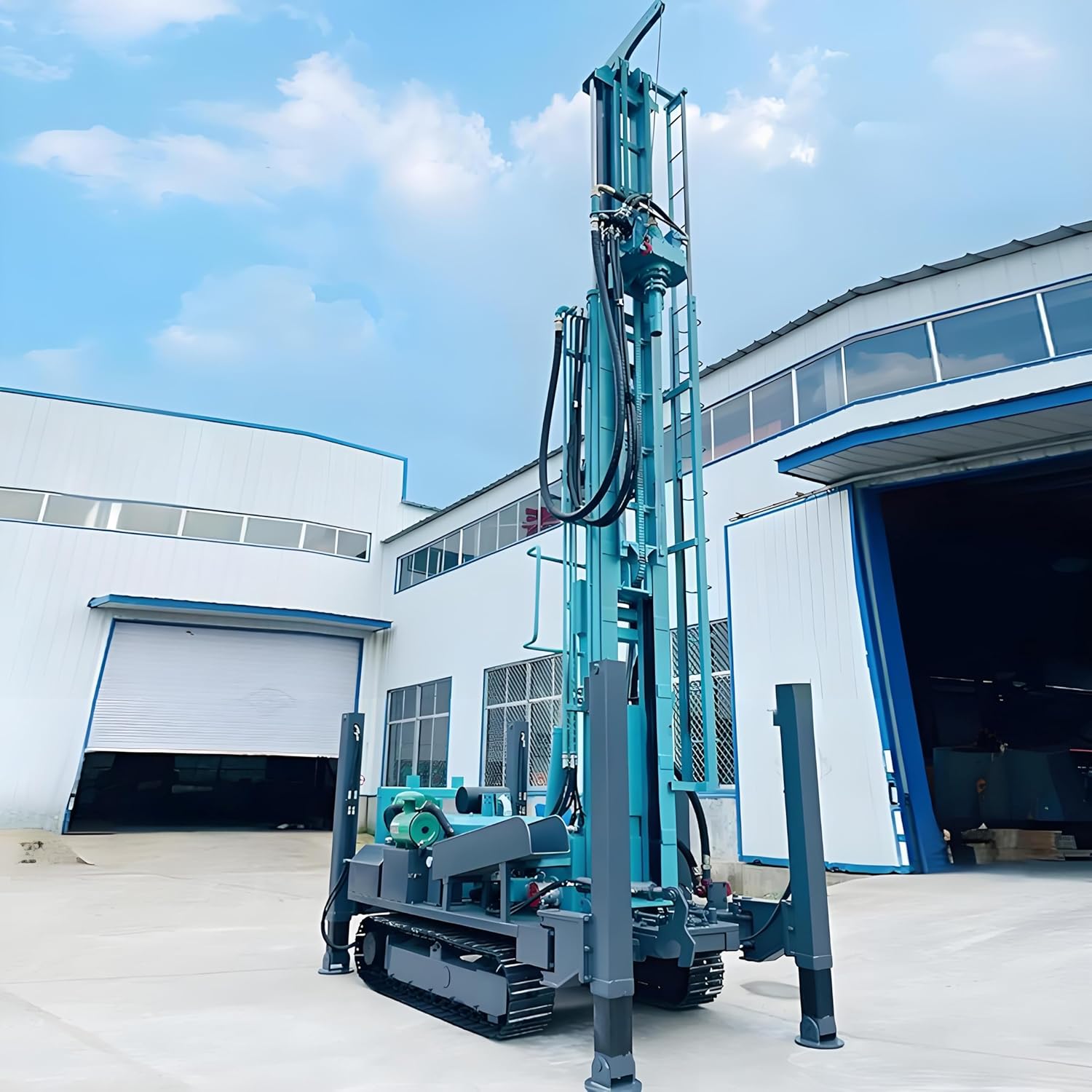 portable crawler water well drilling rig,should I buy a crawler water well drill,portable water well drill rig pros cons,best crawler mounted drilling rig,crawler borehole drilling machine worth buying,water well drill rig vs alternatives - detailed features and technical specifications