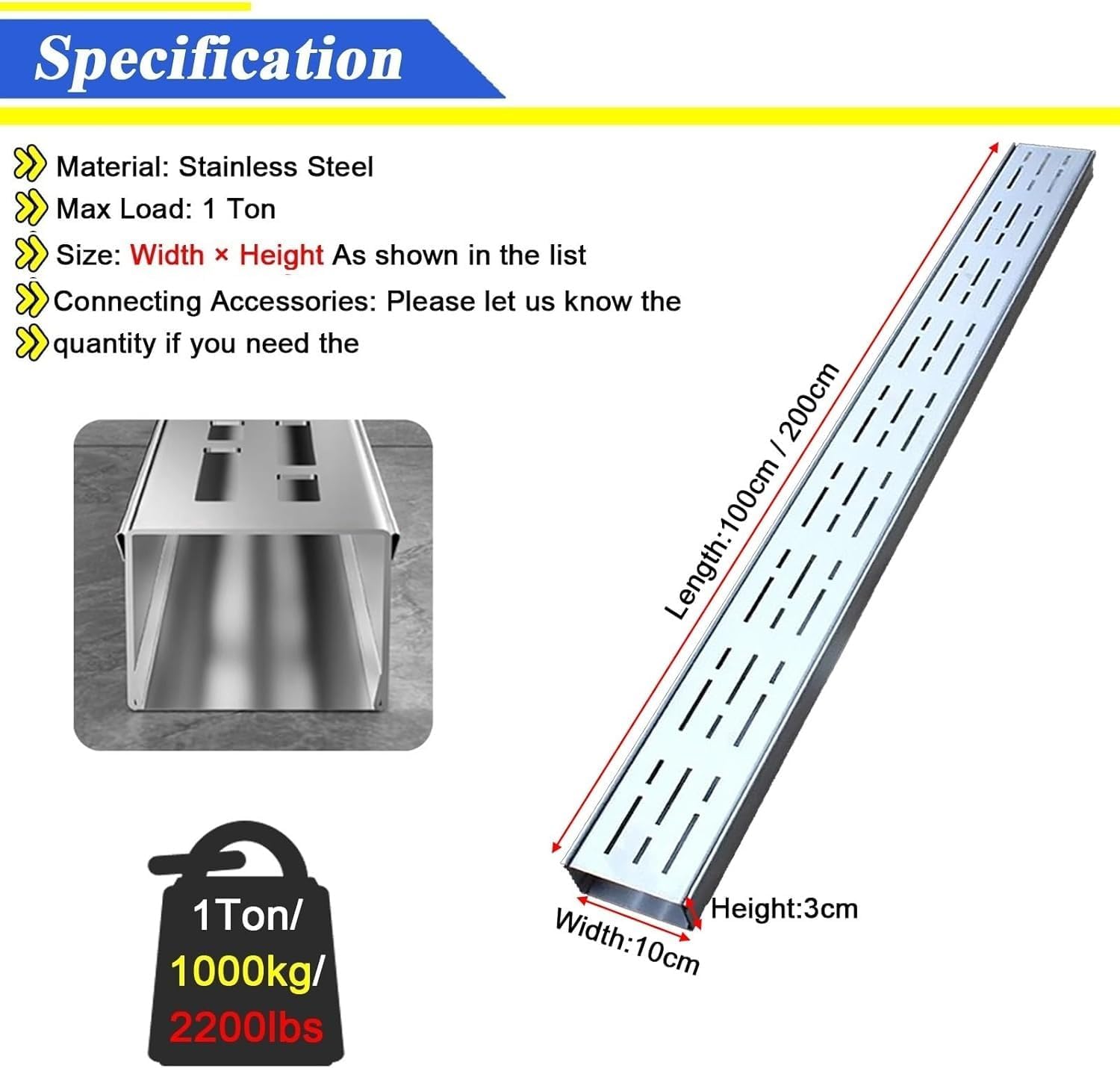 stainless steel drain cover,narrow tile channel drain grate,removable patio drain cover,garage trench drain grate stainless steel,best stainless steel drain cover for outdoor,stainless steel drain cover pros cons unboxing and complete package contents