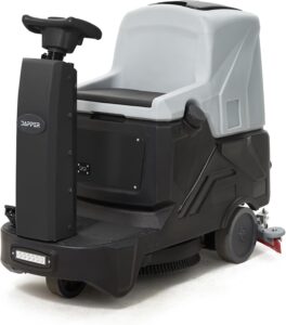 Image 1 of Dapper Supply ride-on scrubber review