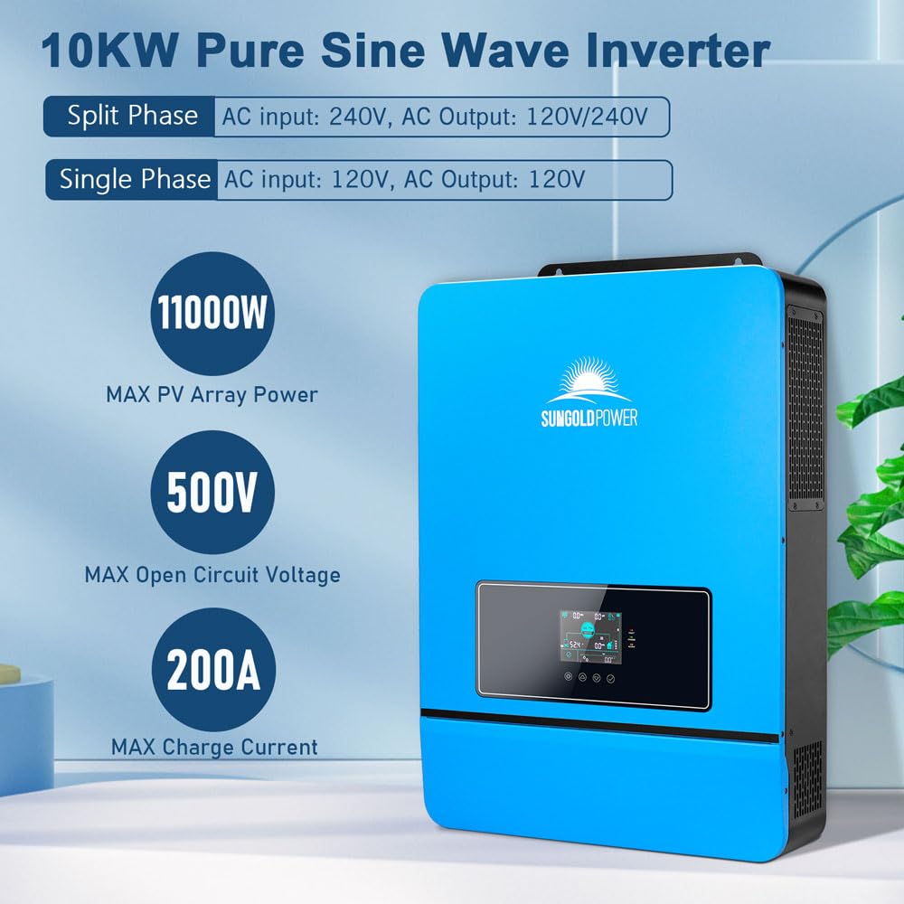 SUNGOLDPOWER 10000W inverter review,SUNGOLDPOWER 10000W inverter review and rating,is SUNGOLDPOWER 10000W worth buying,SUNGOLDPOWER 10000W inverter review pros cons,SUNGOLDPOWER 10000W inverter review honest opinion,SUNGOLDPOWER SPH10048P review verdict unboxing and complete package contents