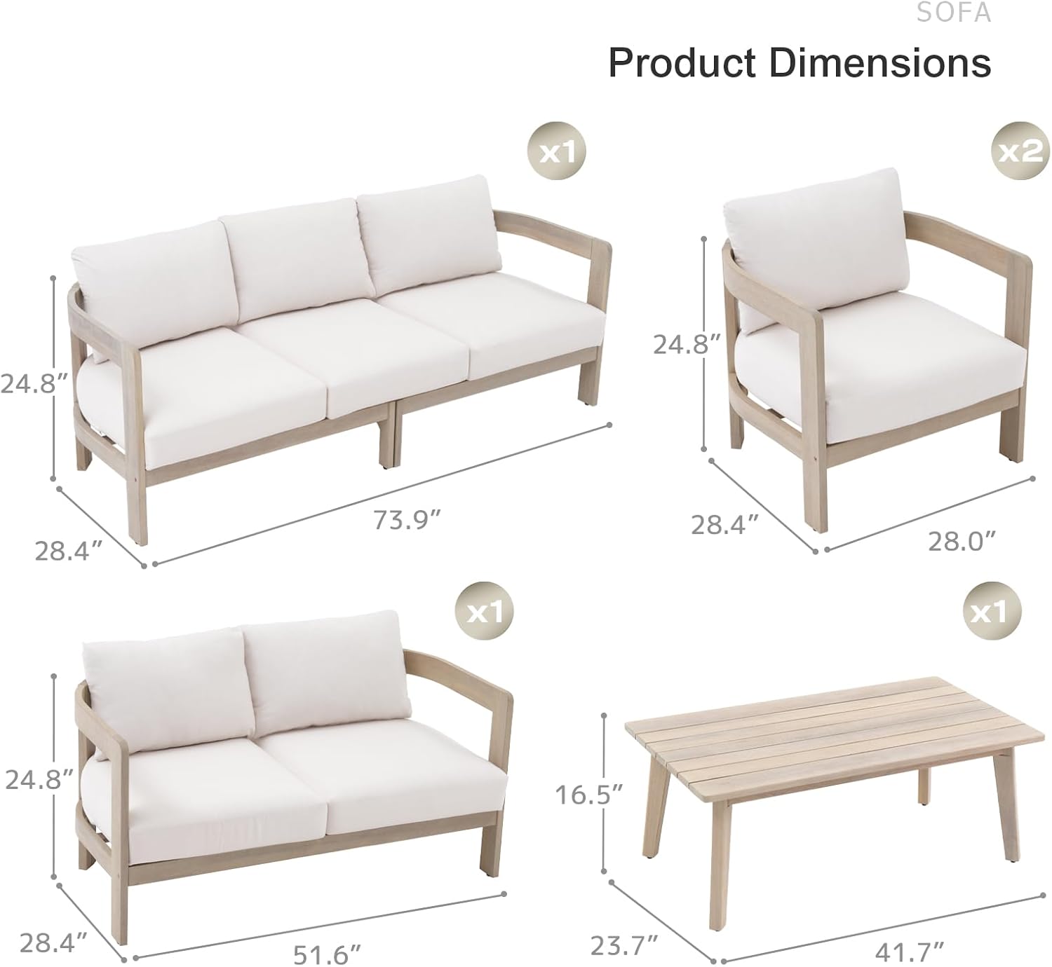 SUNSITT 5-Piece Patio Furniture Set review,SUNSITT patio set review and rating,is SUNSITT patio furniture worth buying,SUNSITT outdoor furniture review pros cons,SUNSITT acacia wood set review honest opinion,SUNSITT 5-piece set review verdict unboxing and complete package contents