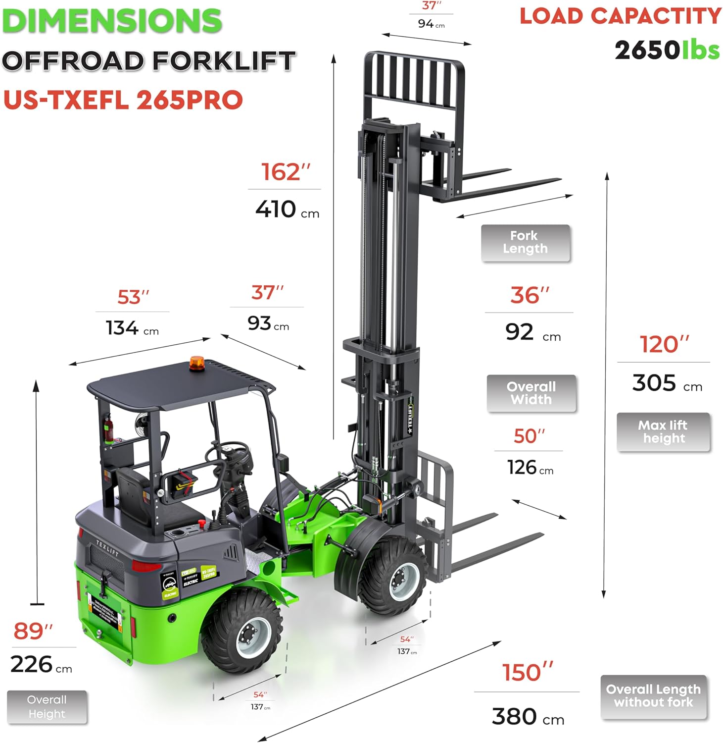 TEXLIFT 2650 lb electric forklift review,is TEXLIFT electric forklift worth it,best outdoor lithium forklift,TEXLIFT 4WD forklift pros cons,buy electric pallet stacker online,off road electric forklift for construction site unboxing and complete package contents