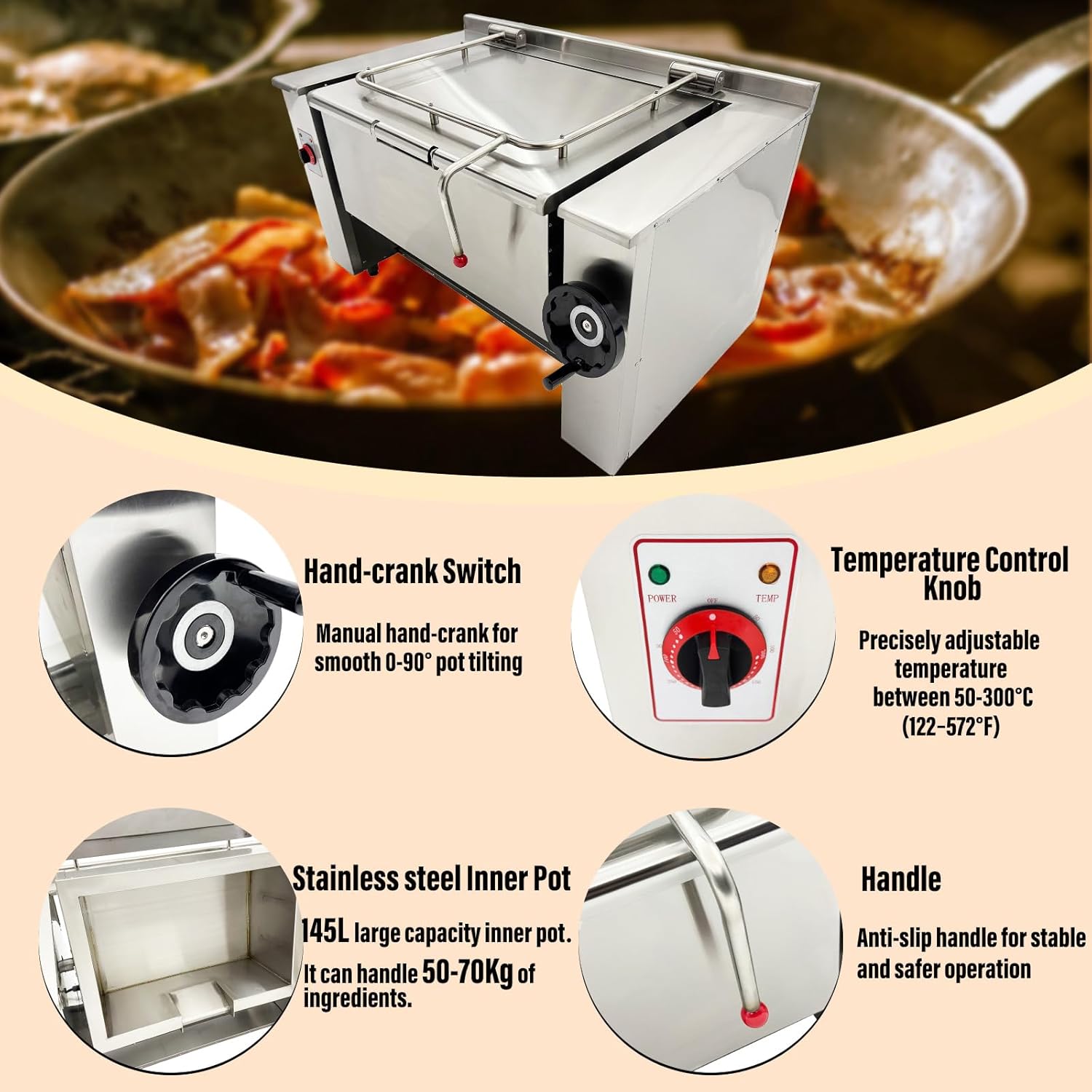 Step-by-step guide for WYDDDARY electric tilting braising pan review,commercial electric skillet review and rating,WYDDDARY electric skillet review pros cons,electric tilting braising pan review honest opinion,is WYDDDARY electric skillet worth buying,WYDDDARY large capacity skillet review verdict - complete tutorial