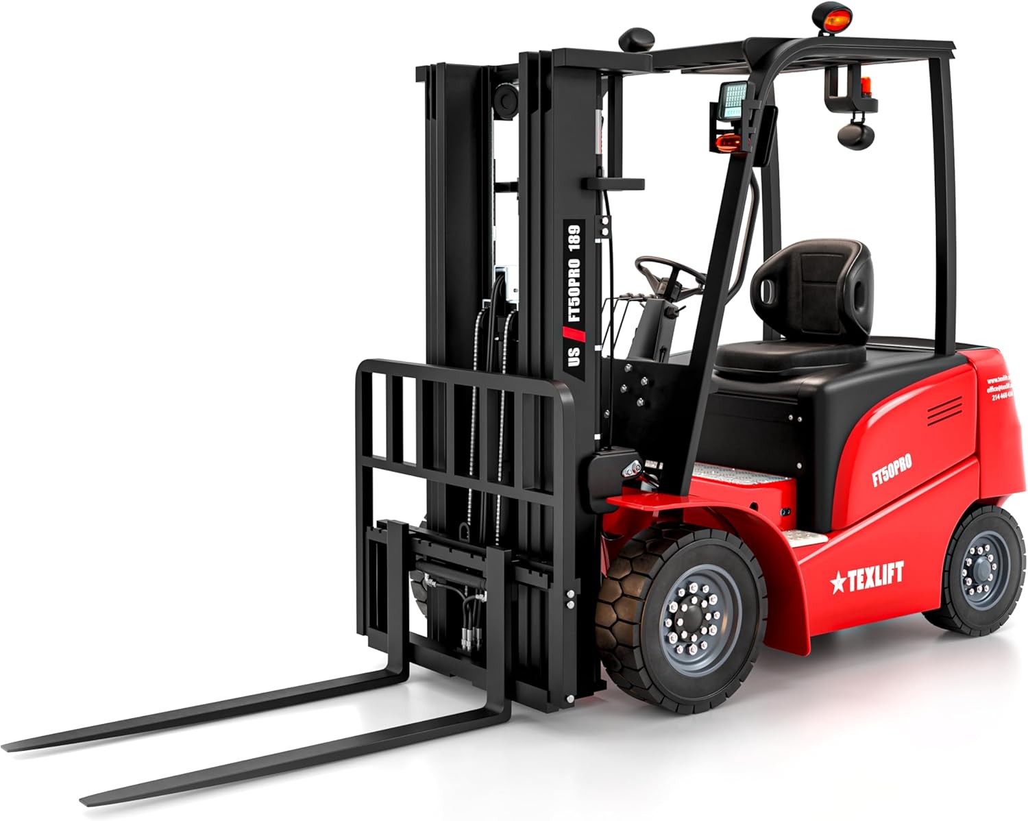 buy full electric forklift with side shift,electric forklift 5000 lb capacity review,best warehouse electric forklift pros cons,US-FT50PRO-189 worth buying,3 stage mast forklift vs alternatives,should I buy a 48v lithium forklift performance testing and real-world results