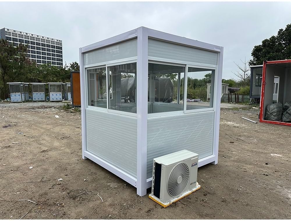buy guard booth with ac and heating,portable security booth for sale,guard shack with climate control pros cons,should I buy a guardhouse with ac,best outdoor security booth with heating,guard shack vs portable office performance testing and real-world results