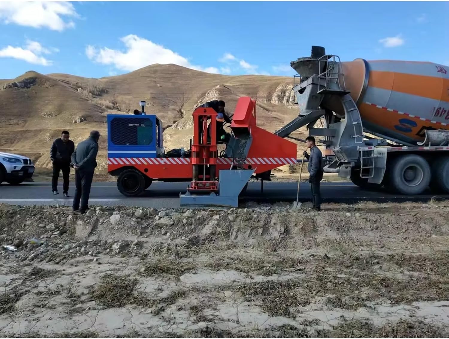 concrete slipform curb machine performance testing and real-world results