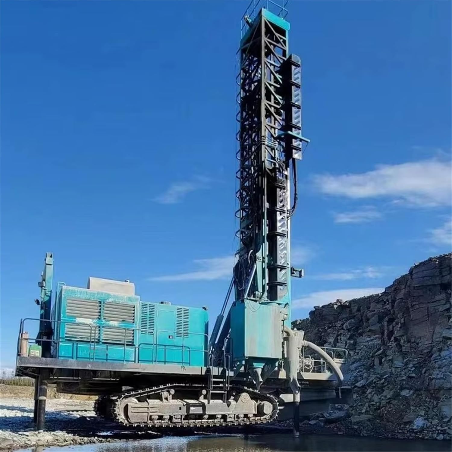 crawler water well drilling rig,should I buy a crawler water well drilling rig,crawler water well drilling rig vs skid mounted,crawler water well drilling rig pros cons,best tracked borehole drilling machine,crawler drilling rig worth buying - detailed features and technical specifications