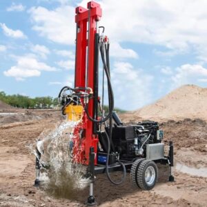 Image 1 of hydraulic water well drilling rig