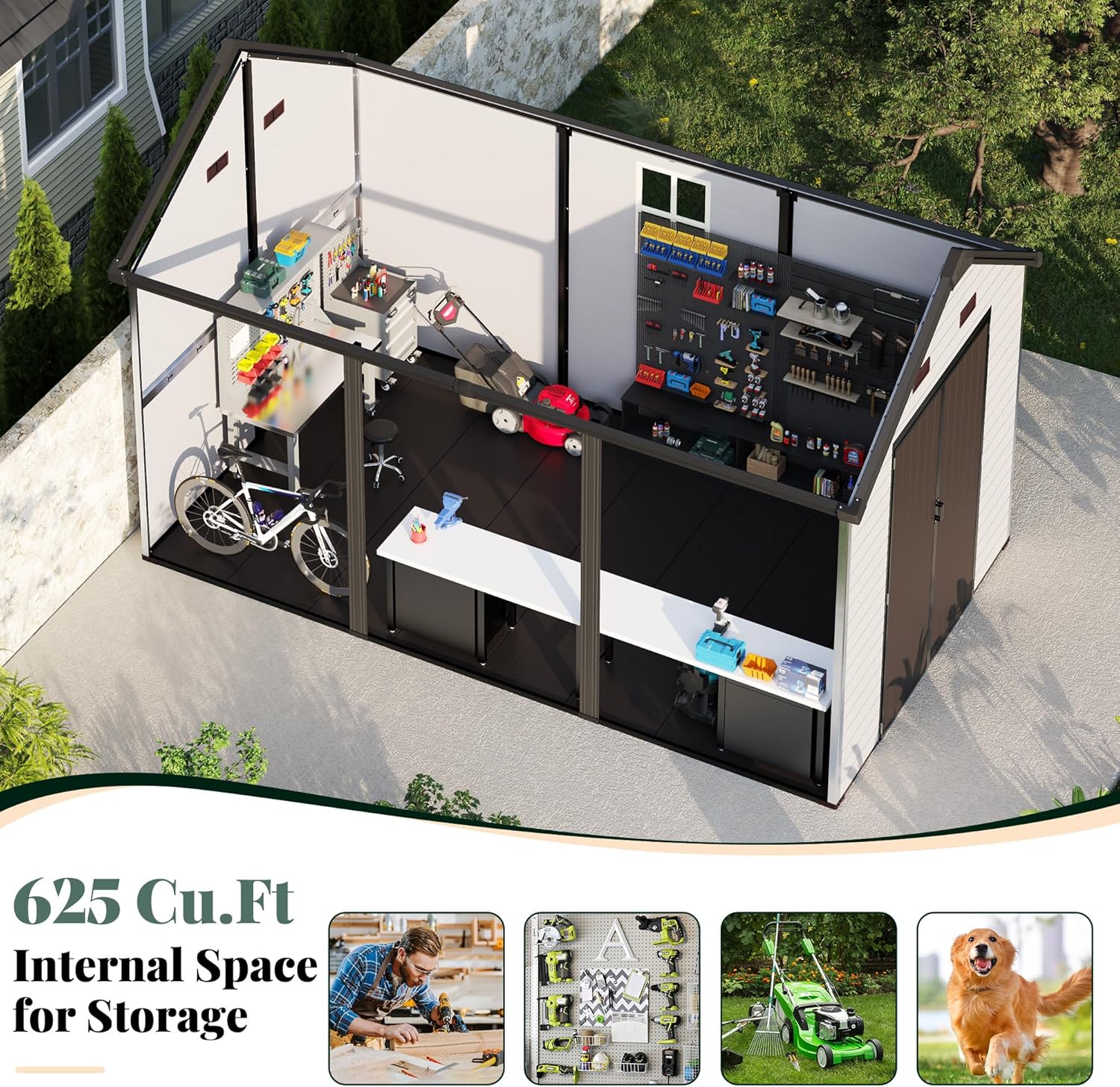 Step-by-step guide for jocisland 8x13.5x7.5 ft resin storage shed review,jocisland resin storage shed review and rating,is jocisland storage shed worth buying,jocisland outdoor shed review pros cons,jocisland 8x13.5 ft shed review honest opinion,jocisland resin shed review verdict - complete tutorial