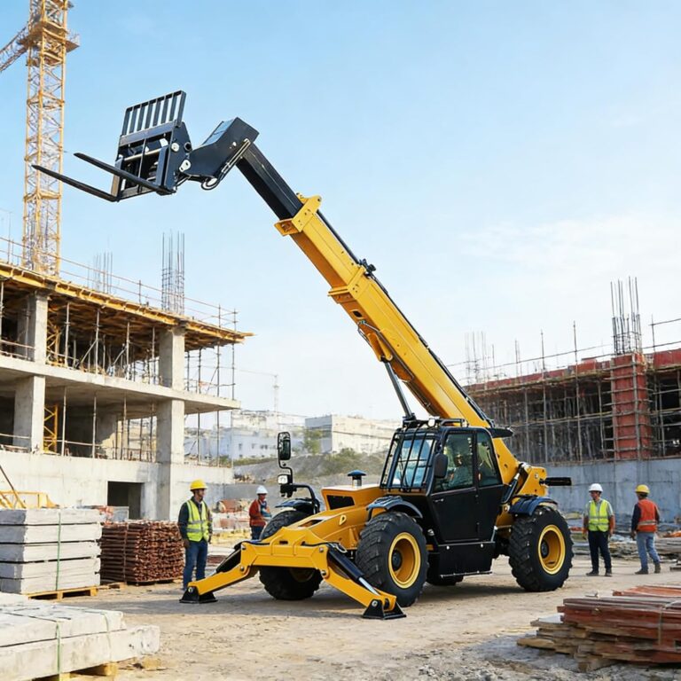 Image 1 of telescopic forklift truck review