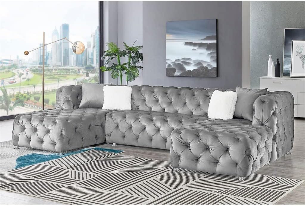 Step-by-step guide for u-shaped modular sofa review,u-shaped sectional review and rating,grey velvet sofa review pros cons,DUYHBAWRS sofa review honest opinion,u-shaped sofa review verdict,modular sofa review worth buying - complete tutorial